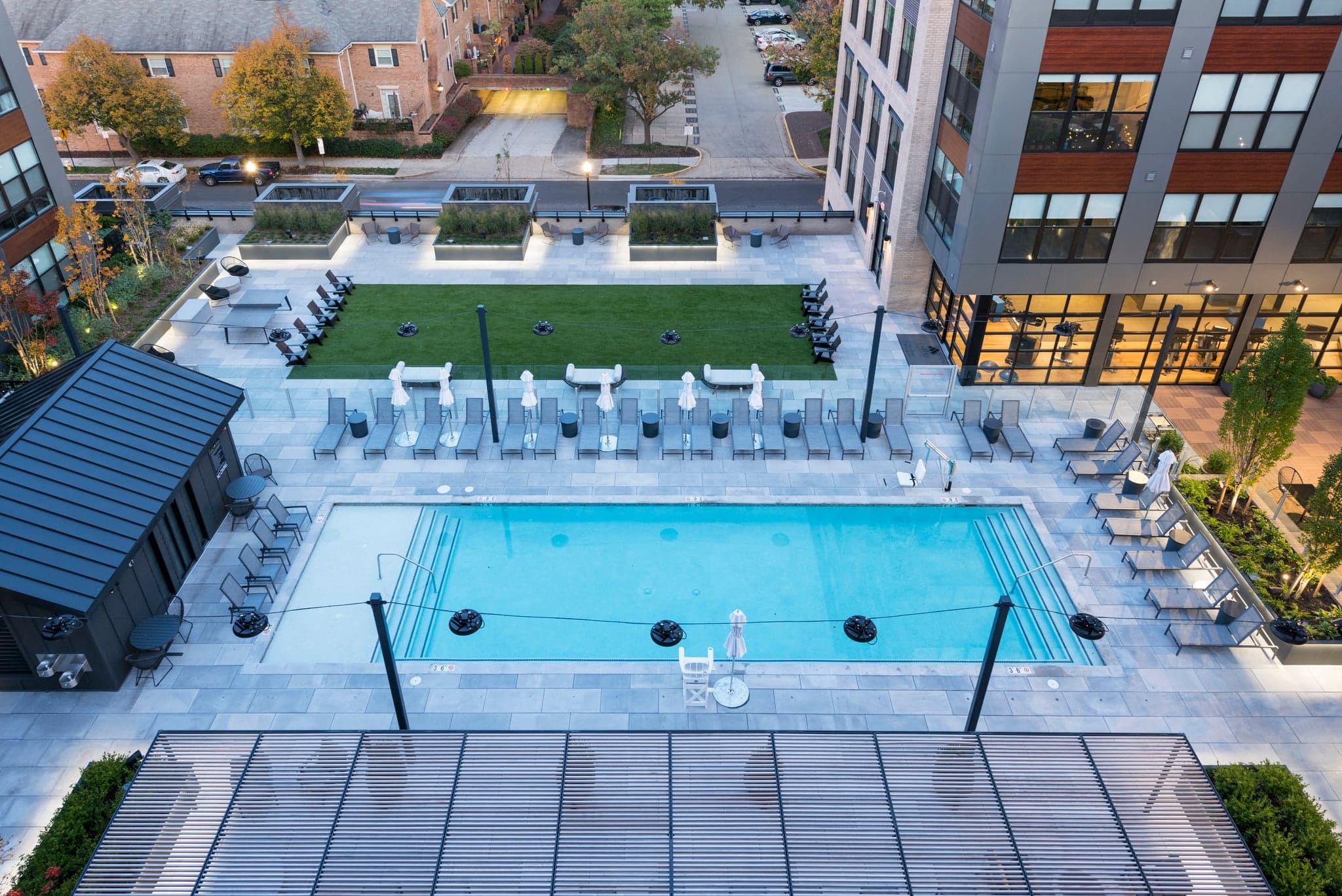 Pool from Rooftop