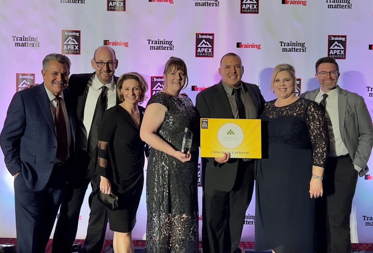 2022 Training APEX Award