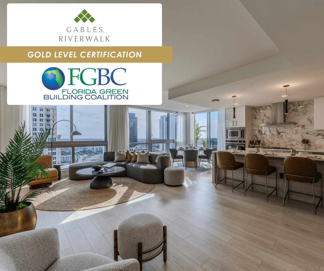 Riverwalk Welcomes First Residents, and a Gold-Level Certification!