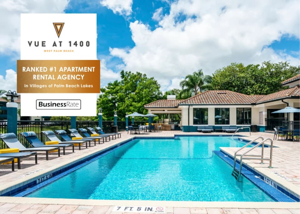 Ranked #1! The Vue at 1400 Achieves Business Rate Award